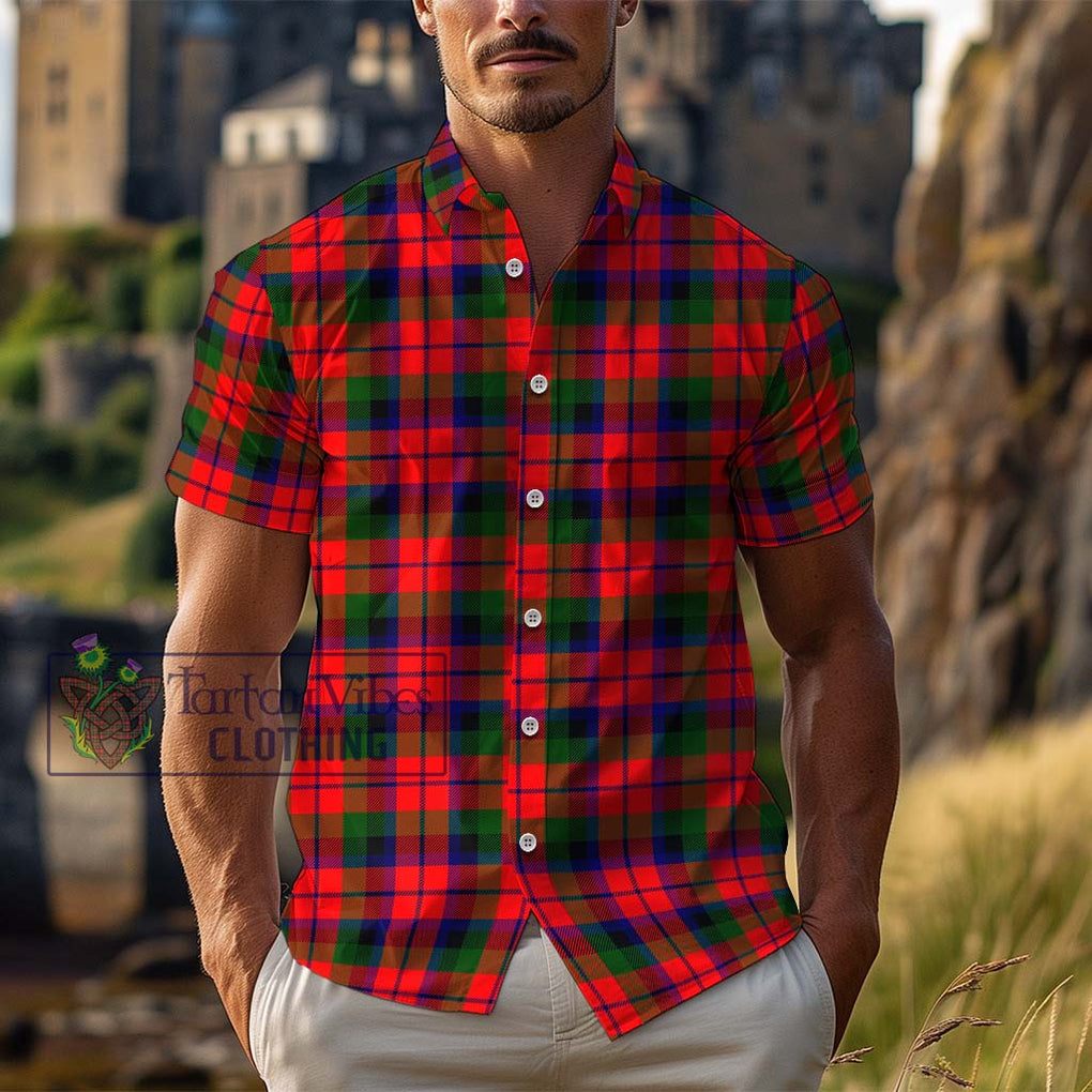 McCracken Modern Tartan Cotton Hawaiian Shirt Kid - Tartan Vibes Clothing