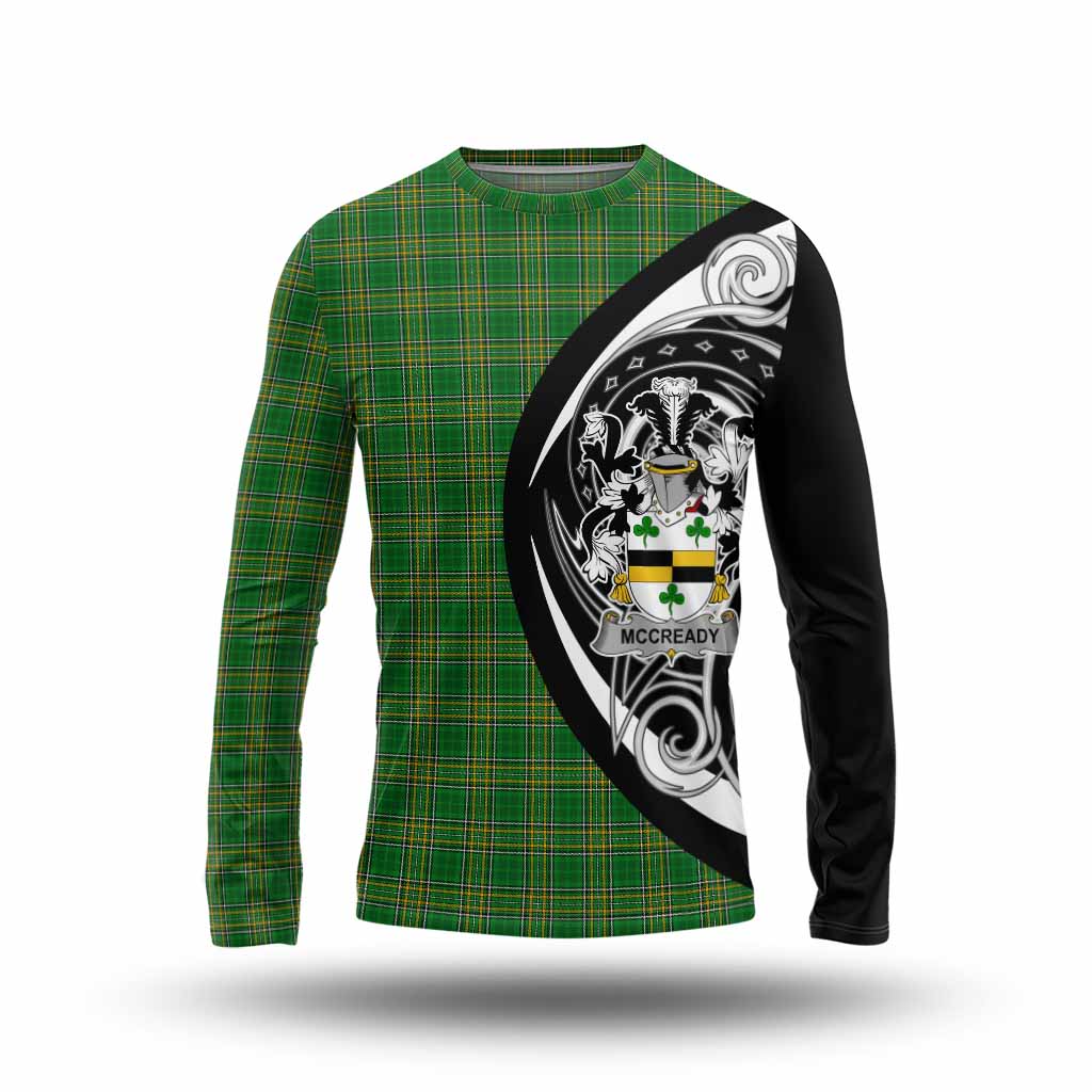 McCready Irish Clan Long Sleeve T-Shirt Celtic Circle Style Unisex - Tartan Vibes Clothing