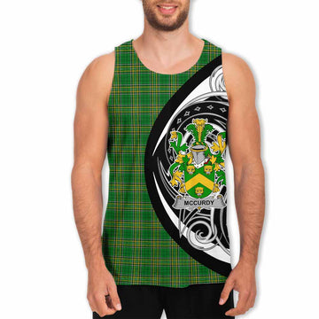 McCurdy Irish Clan Men's Tank Top Celtic Circle Style