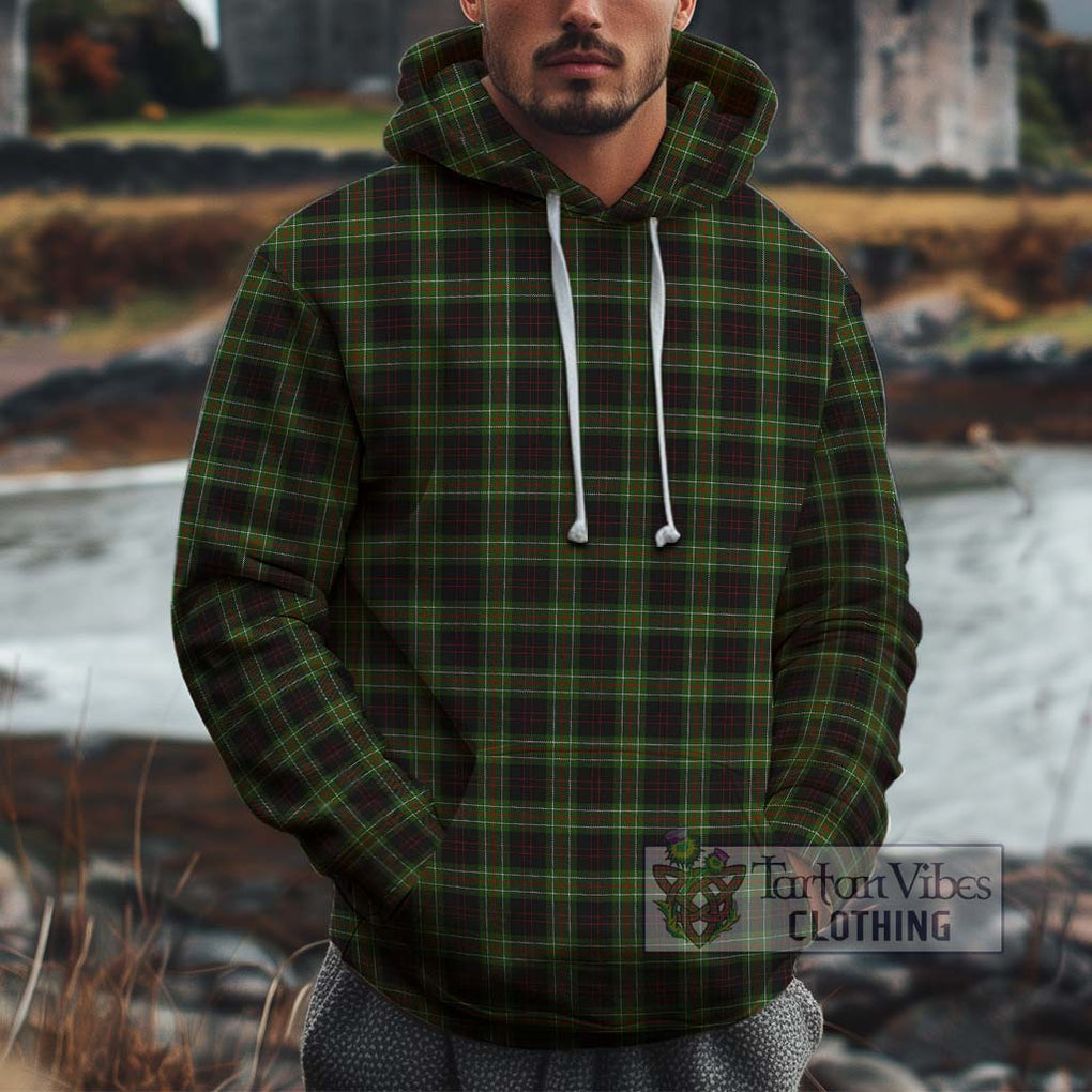 Mcdermott Tartan Cotton Hoodie Zip Hoodie - Tartan Vibes Clothing