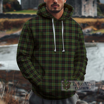 Mcdermott Tartan Cotton Hoodie Pullover Hoodie XS - Tartan Vibes Clothing