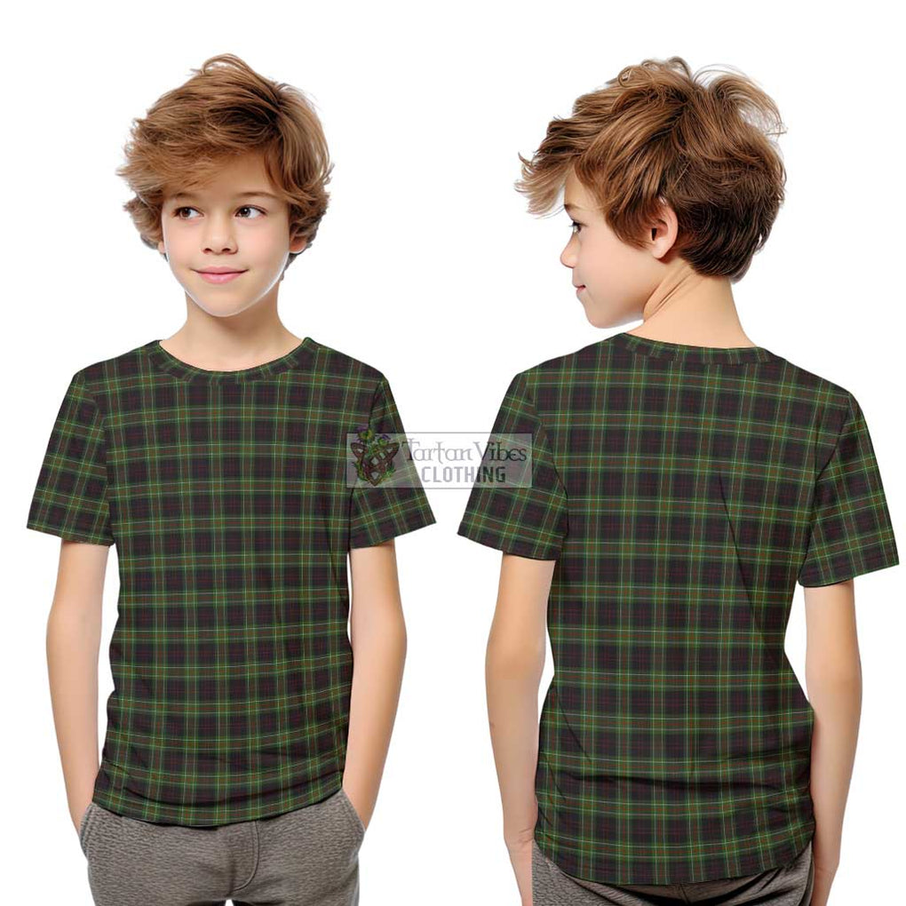 Mcdermott Tartan Kid T-Shirt Youth XL Size14 - Tartan Vibes Clothing