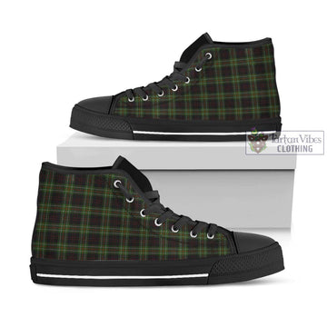 Tartan Vibes Clothing Mcdermott Tartan High Top Shoes