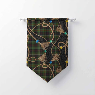 Mcdermott Scottish Tartan Twisted Ropes Stylized Gonfalon Chevron - Tartan Vibes Clothing