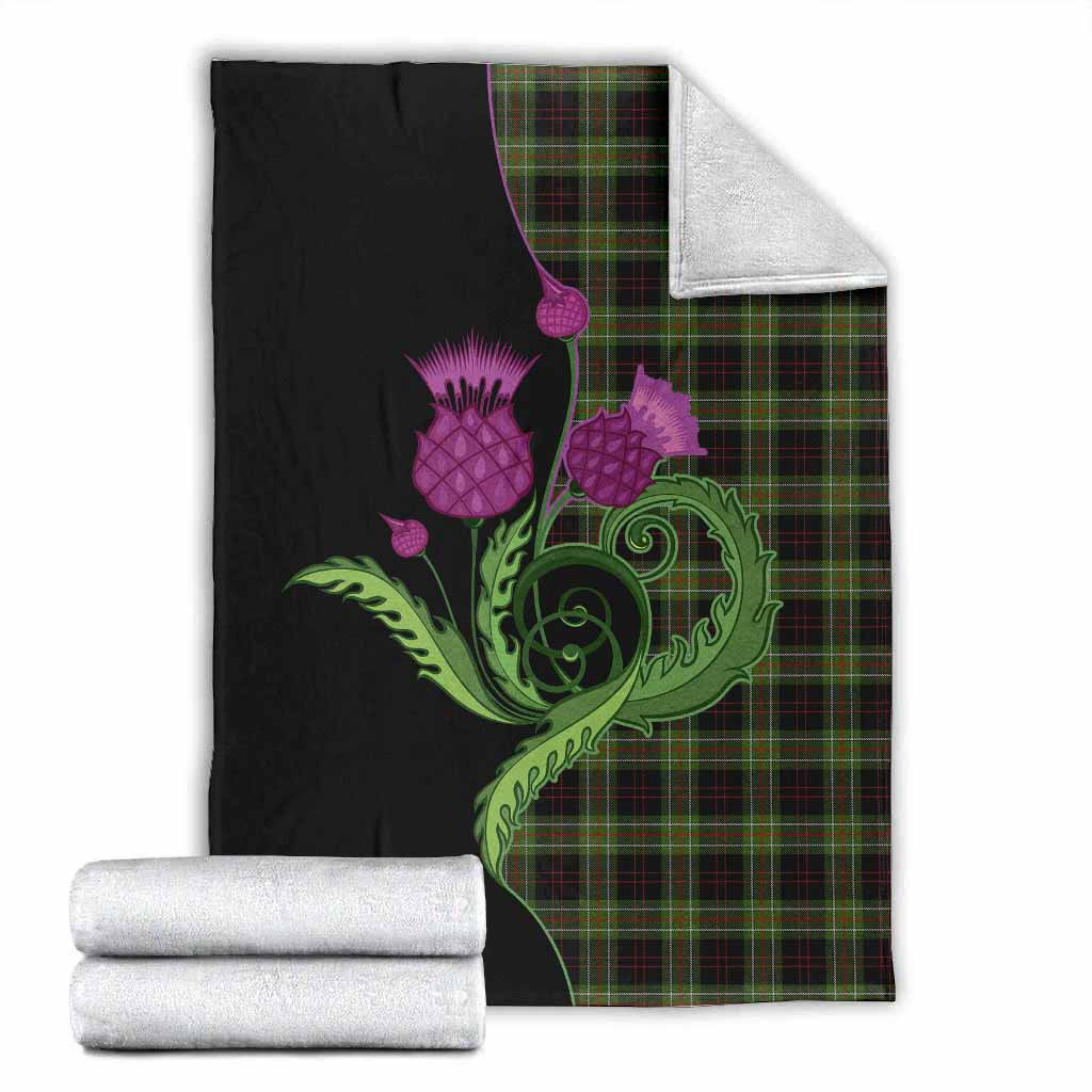Mcdermott Tartan Blanket Traditional Scottish Thistle X-Large 59 x 79 inches 150 x 200 cm - Tartan Vibes Clothing