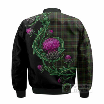 Mcdermott Tartan Bomber Jacket Resilient Scottish Thistle