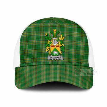 McDonagh Irish Coat of Arms Tartan Mesh Trucker Cap