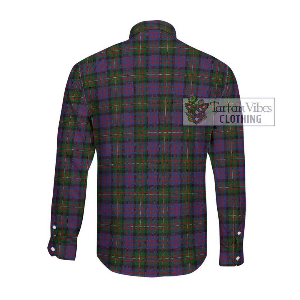 McDonell of Glengarry Tartan Long Sleeve Button Shirt with Family Crest DNA In Me Style - Tartanvibesclothing Shop