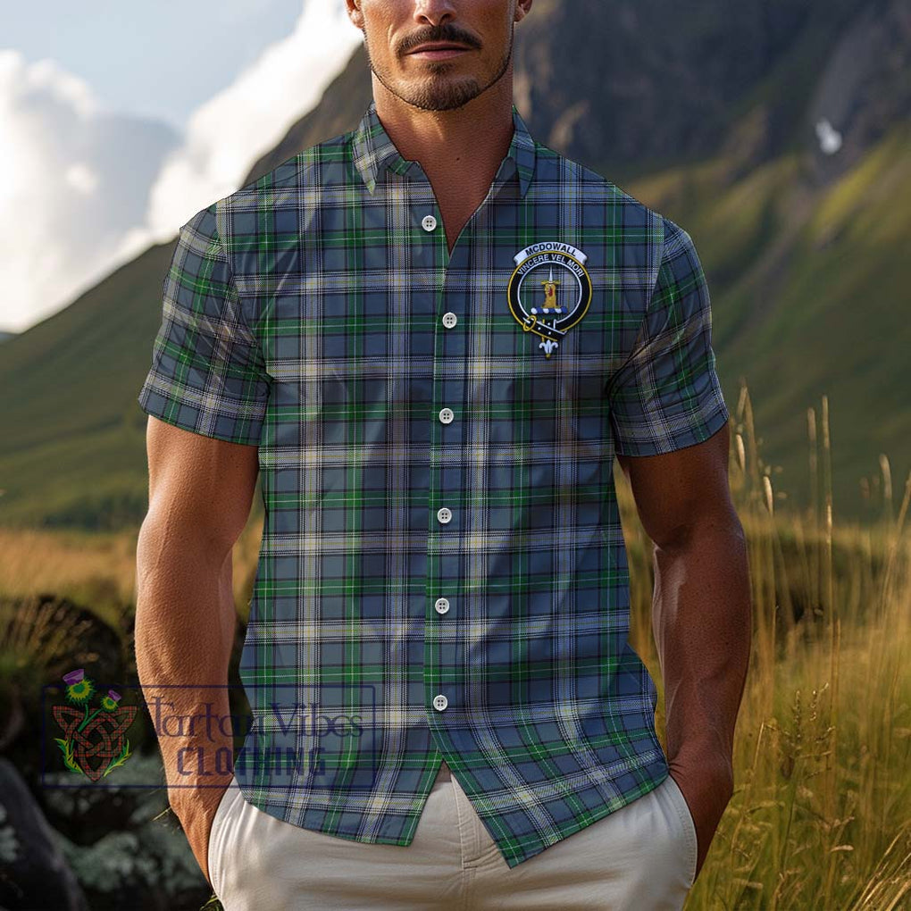 McDowell (MacDowell) Tartan Crest Sweatshirt main image 1