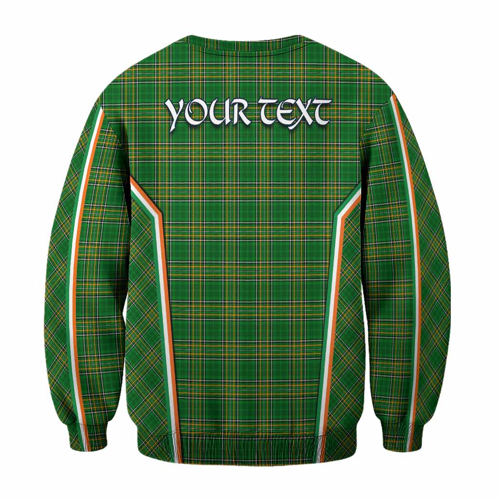 McDowell Irish Clan Coat of Arm Tartan Sweatshirt Flag Style