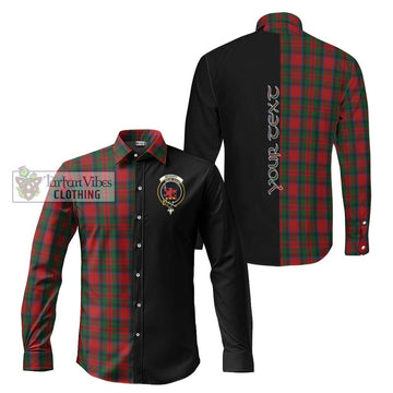 McDuff Tartan Long Sleeve Button Shirt with Family Crest and Half Of Me Style Men's Shirt S - Tartanvibesclothing Shop