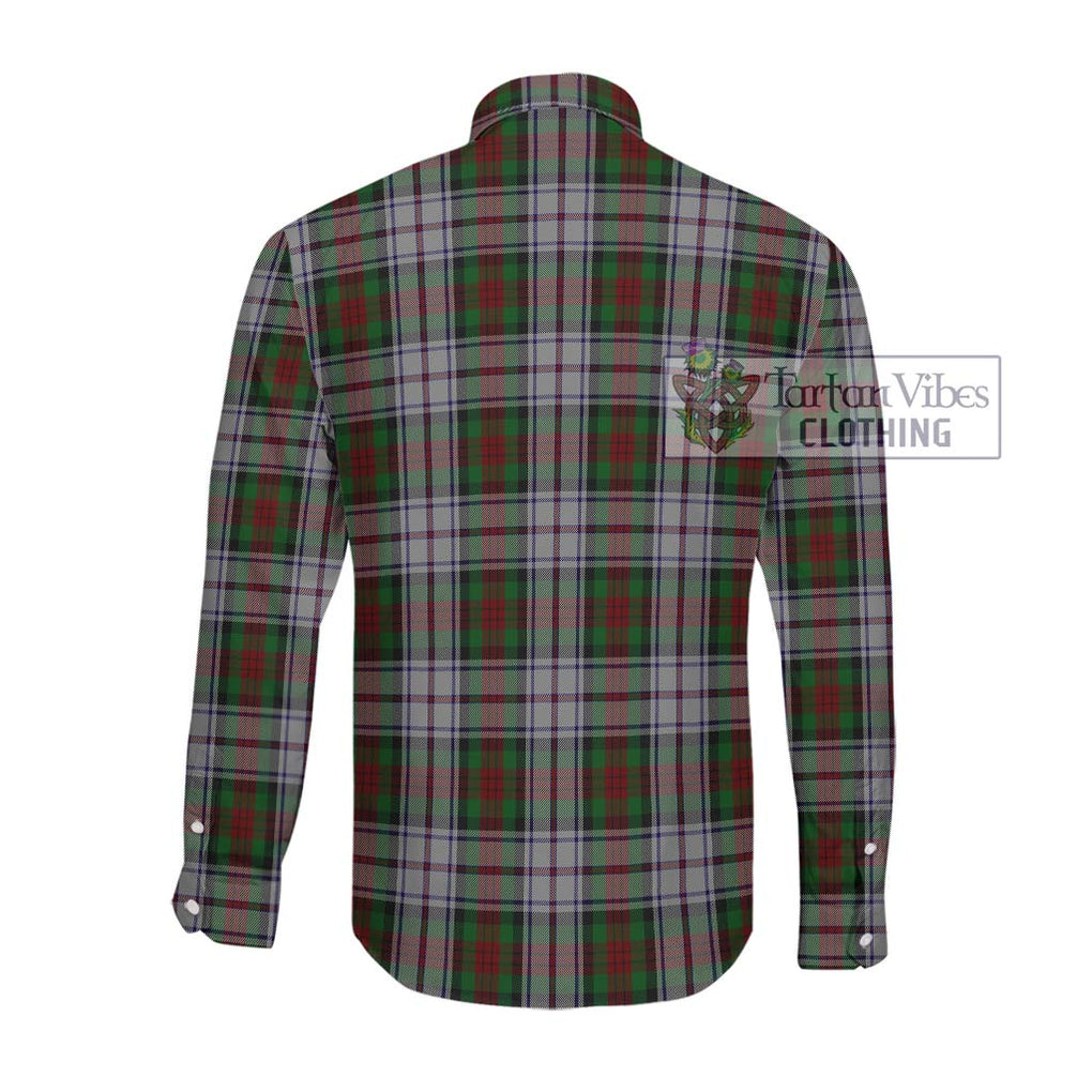 McDuff Dress Tartan Long Sleeve Button Shirt with Family Crest DNA In Me Style - Tartanvibesclothing Shop
