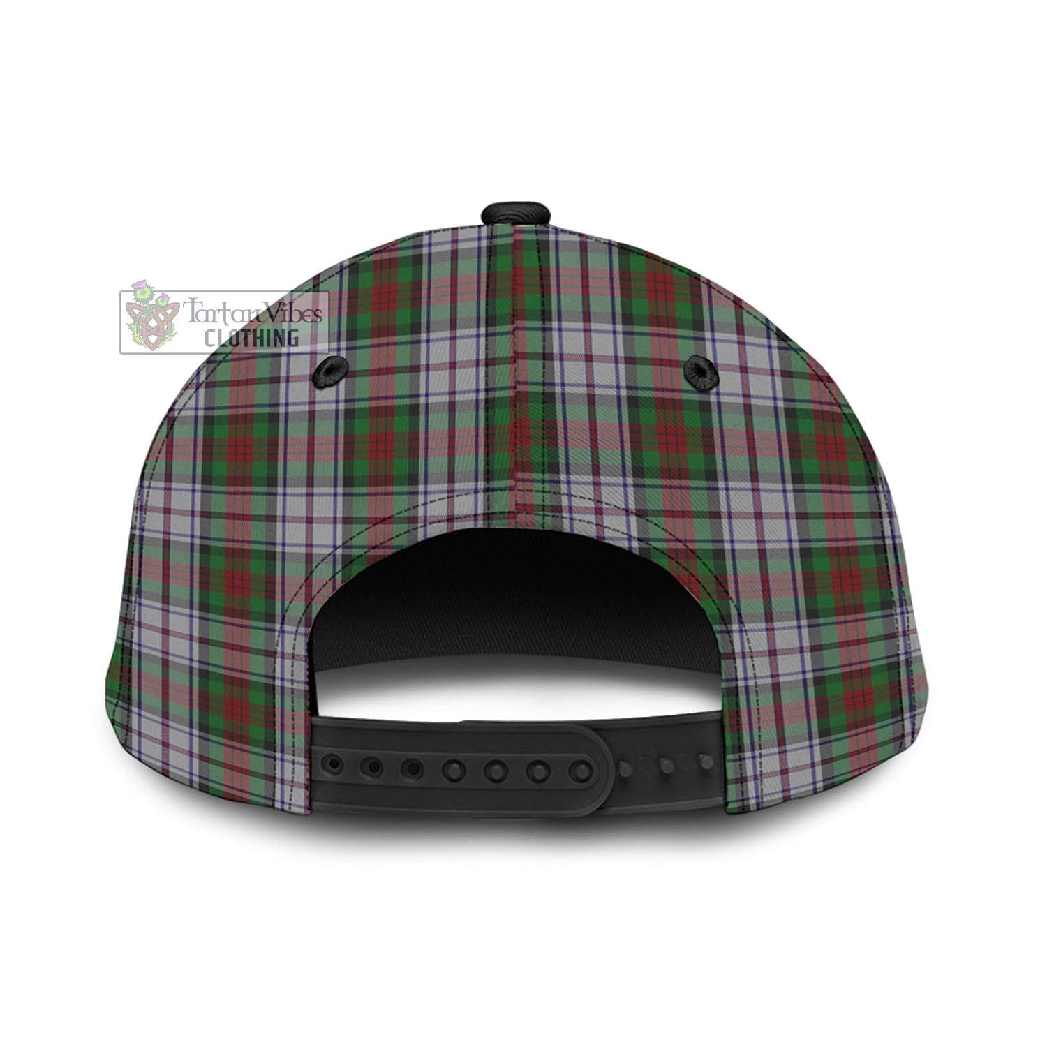 Tartan Vibes Clothing McDuff Dress Tartan Classic Cap with Family Crest In Me Style