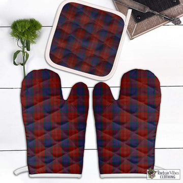 McEdward Tartan Combo Oven Mitt & Pot-Holder Combo 2 Oven Mitt & 1 Pot-Holder Black - Tartan Vibes Clothing