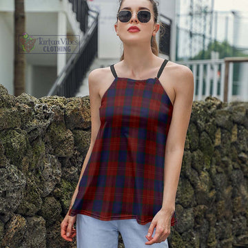 McEdward Tartan Loose Halter Neck Camisole Women - Tartan Vibes Clothing