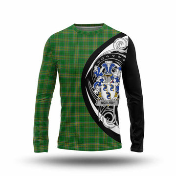 McElroy Irish Clan Long Sleeve T-Shirt Celtic Circle Style Unisex - Tartan Vibes Clothing