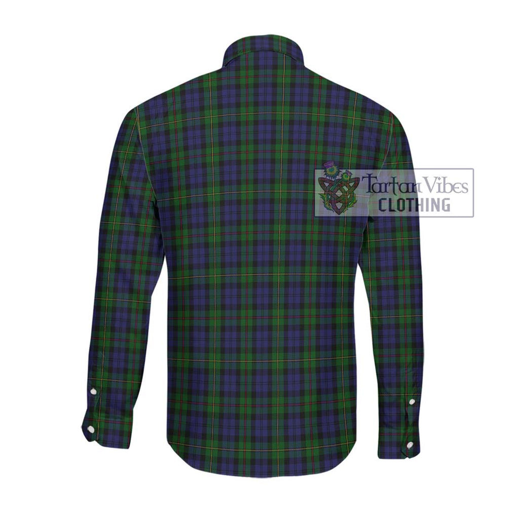McEwan - McEwen Tartan Long Sleeve Button Shirt with Family Crest DNA In Me Style - Tartanvibesclothing Shop