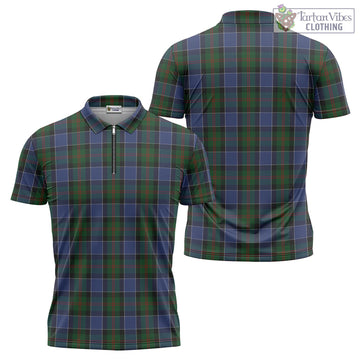 McFadzen #01 Tartan Zipper Polo Shirt
