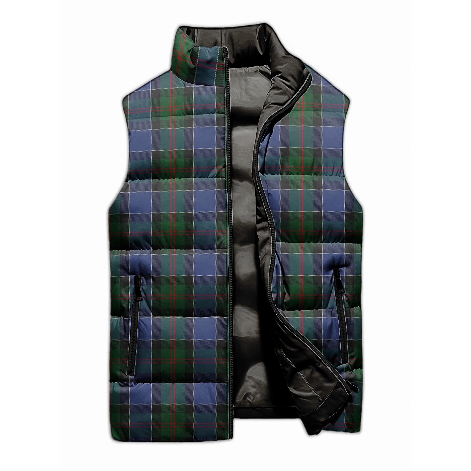 McFadzen #01 Tartan Sleeveless Puffer Jacket - Tartanvibesclothing Shop