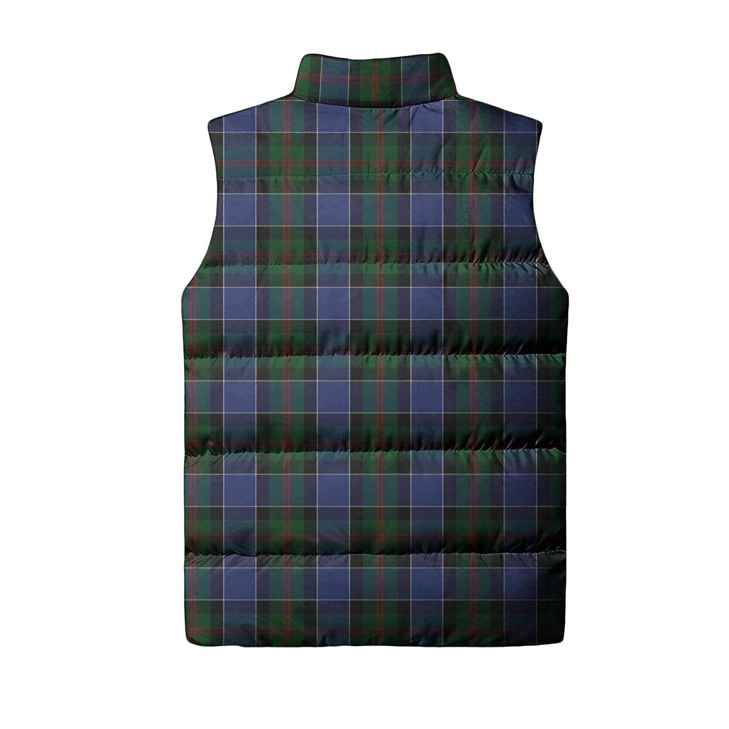McFadzen #01 Tartan Sleeveless Puffer Jacket - Tartanvibesclothing Shop