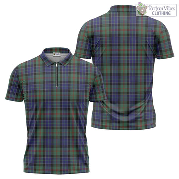 Tartan Vibes Clothing McFadzen #02 Tartan Zipper Polo Shirt