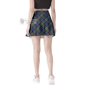 Tartan Vibes Clothing McFadzen #02 Tartan Women's Plated Mini Skirt