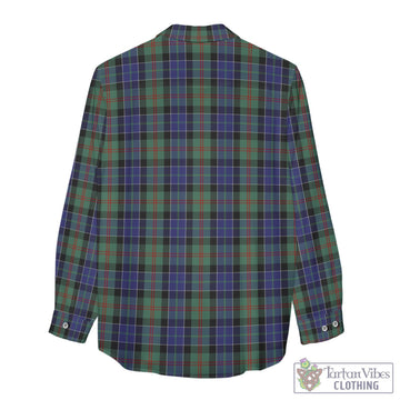 McFadzen 02 Tartan Women's Casual Shirt with Family Crest - Tartan Vibes Clothing