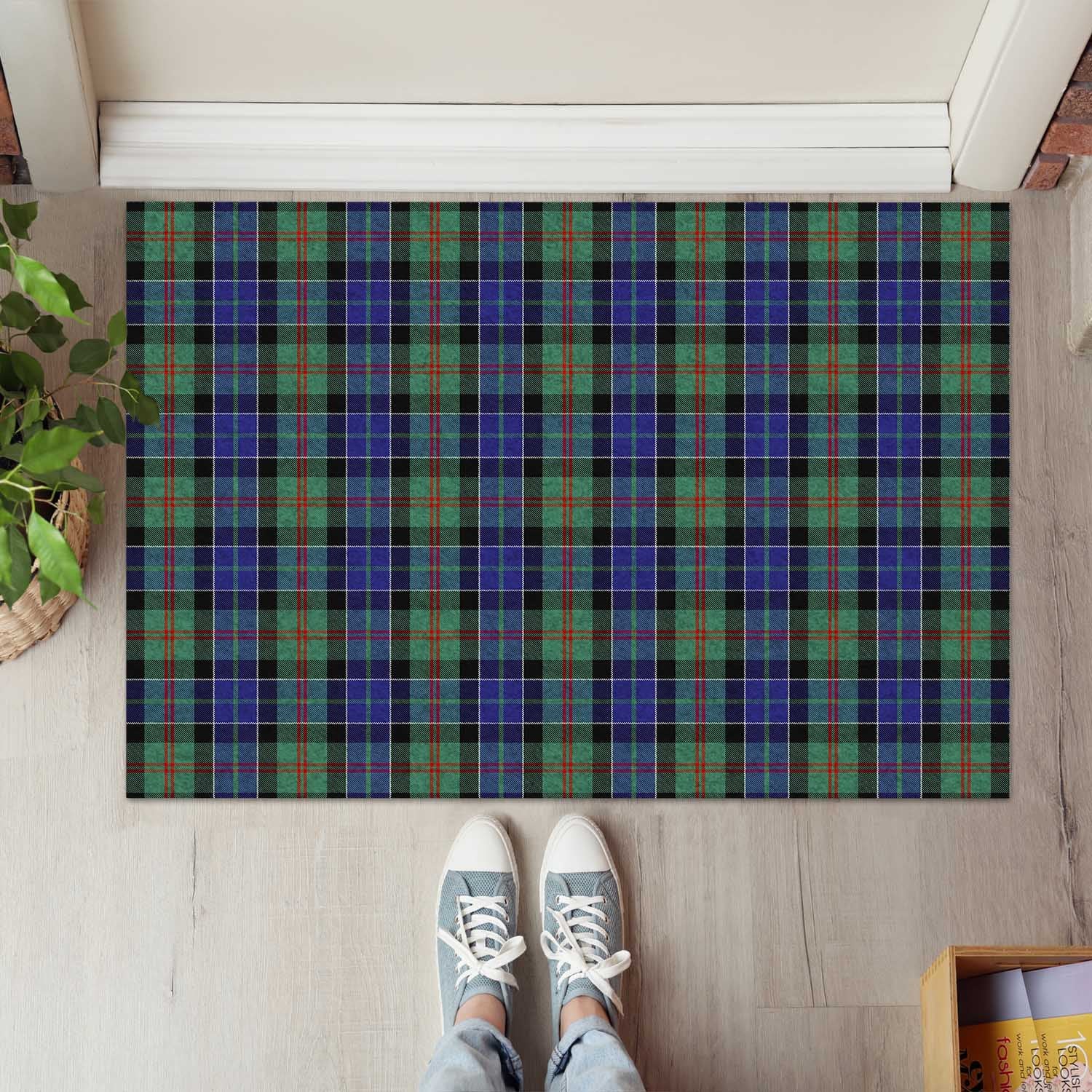 McFadzen #02 Tartan Door Mat - Tartanvibesclothing Shop