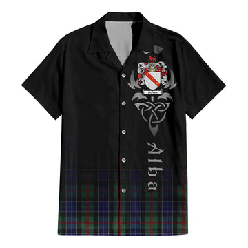 McFadzen 02 Tartan Hawaiian Shirt Shirt Featuring Alba Gu Brath Family Crest Celtic Inspired - Tartan Vibes Clothing