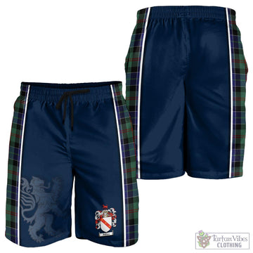 McFadzen 02 Tartan Men's Shorts with Family Crest and Lion Rampant Vibes Sport Style - Tartan Vibes Clothing