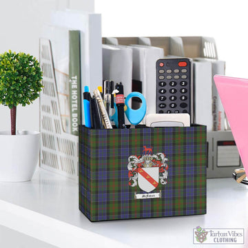 Tartan Vibes Clothing McFadzen 03 Tartan Pen Holder with Family Crest