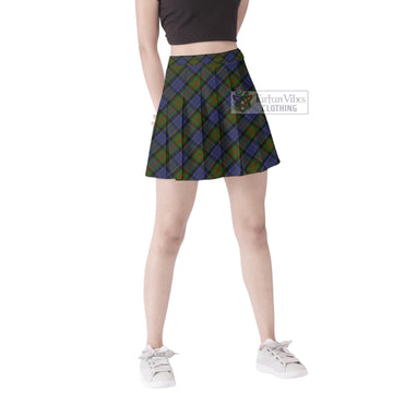 Tartan Vibes Clothing McFadzen #03 Tartan Women's Plated Mini Skirt