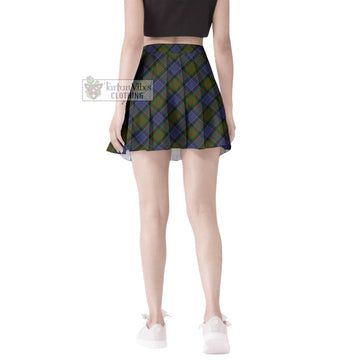 McFadzen 03 Tartan Women's Plated Mini Skirt Cross Style - Tartan Vibes Clothing