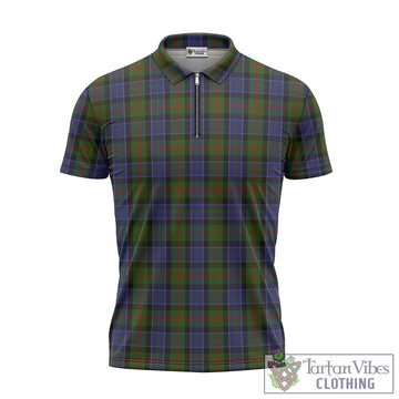Tartan Vibes Clothing McFadzen #03 Tartan Zipper Polo Shirt