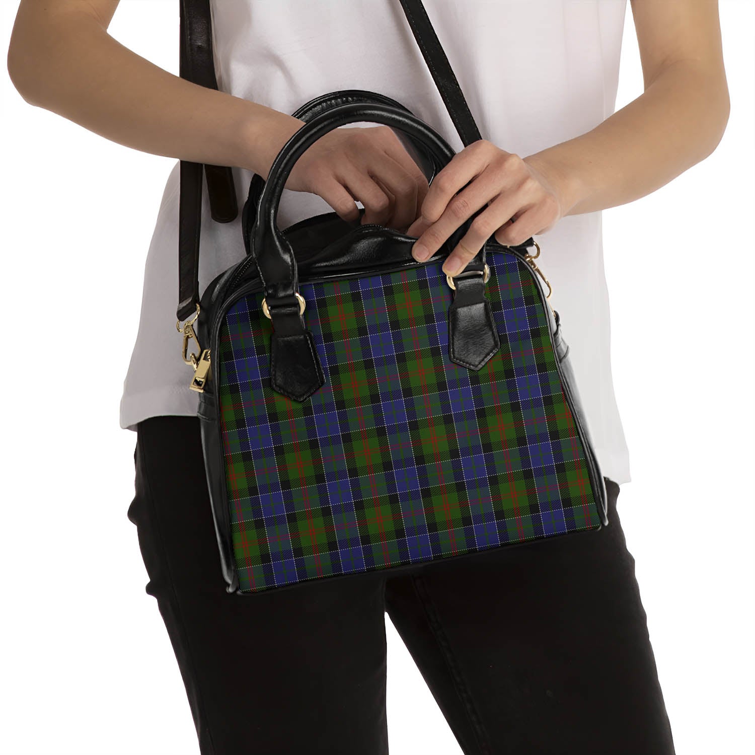 McFadzen #03 Tartan Shoulder Handbags - Tartanvibesclothing Shop