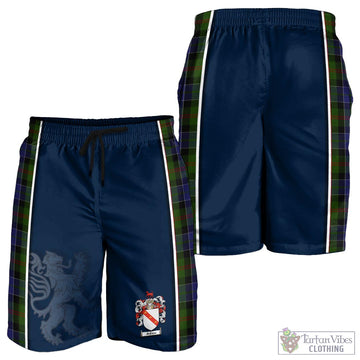McFadzen 03 Tartan Men's Shorts with Family Crest and Lion Rampant Vibes Sport Style - Tartan Vibes Clothing