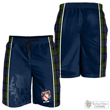 McFadzen 03 Tartan Men's Shorts with Family Crest and Scottish Thistle Vibes Sport Style - Tartan Vibes Clothing