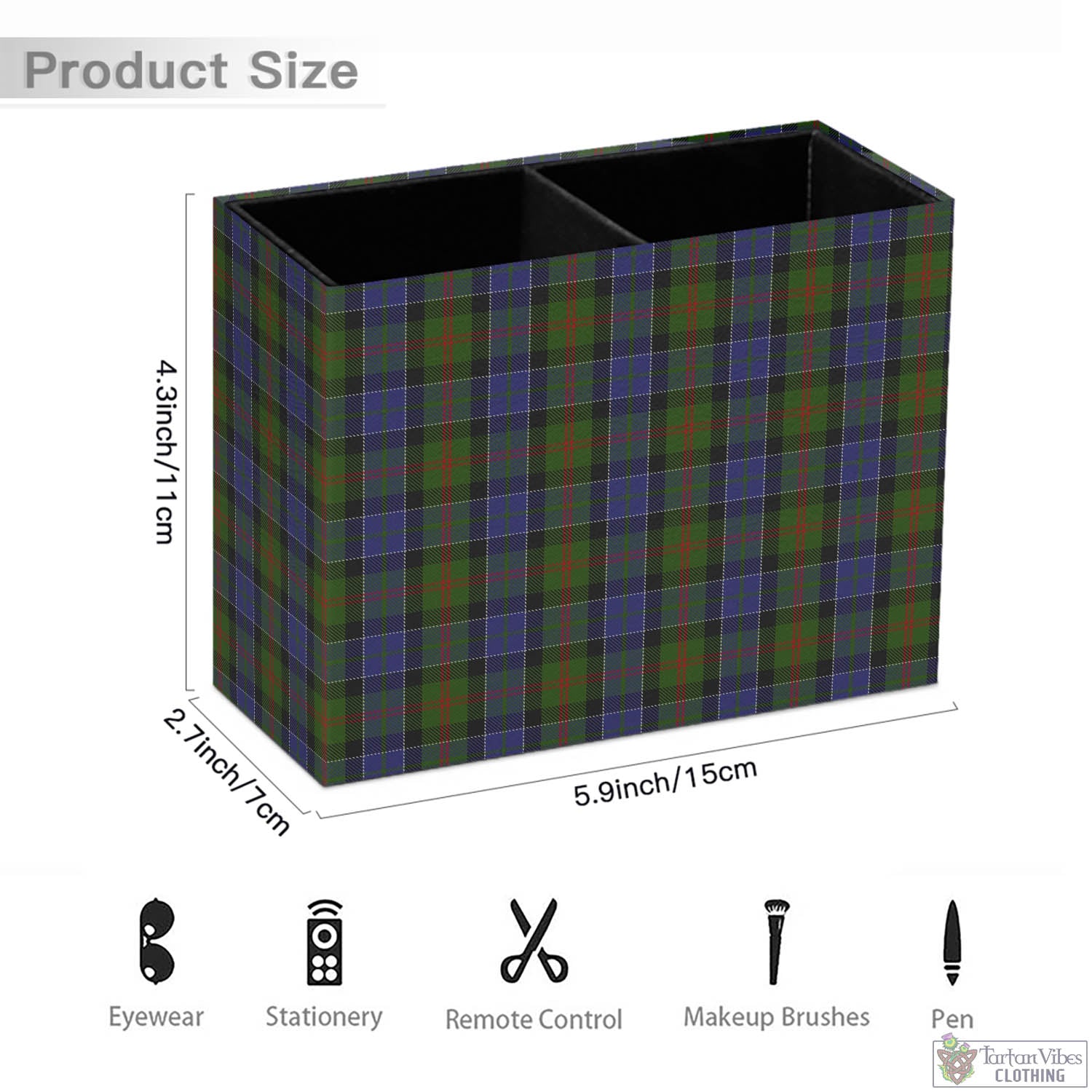 Tartan Vibes Clothing McFadzen #03 Tartan Pen Holder