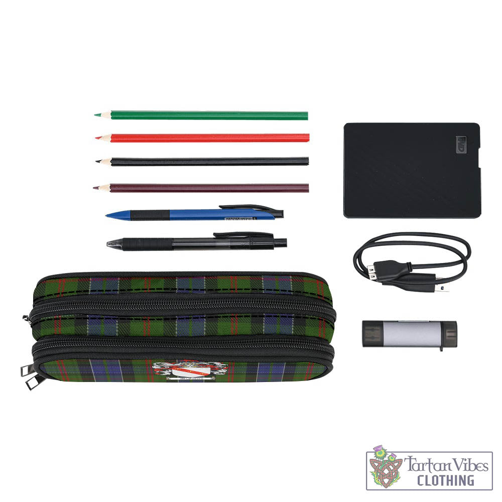 Tartan Vibes Clothing McFadzen 03 Tartan Pen and Pencil Case with Family Crest