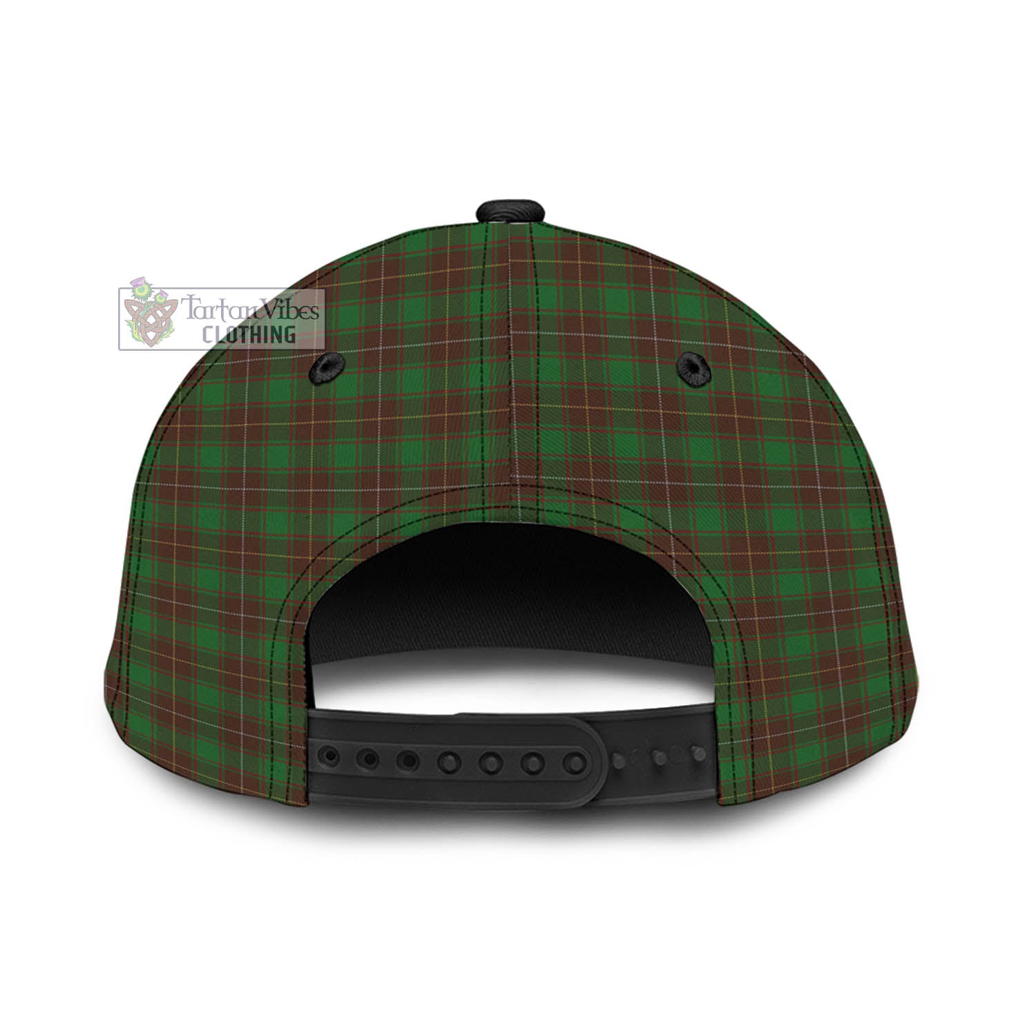 Tartan Vibes Clothing McFie Hunting Tartan Classic Cap with Family Crest In Me Style