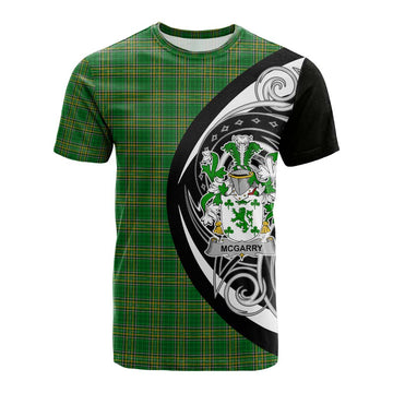 McGarry Irish Clan Cotton T-shirt Celtic Circle Style Kid's Shirt - Tartan Vibes Clothing
