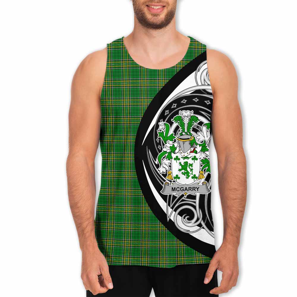 McGarry Irish Clan Men's Tank Top Celtic Circle Style Men - Tartan Vibes Clothing