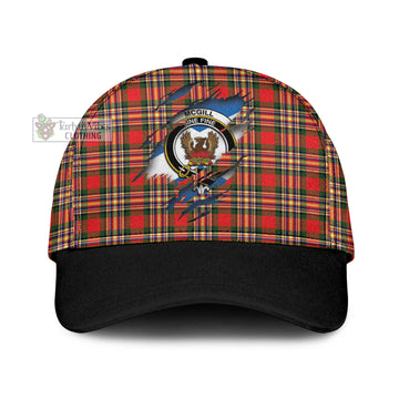 Tartan Vibes Clothing McGill Modern Tartan Classic Cap with Family Crest In Me Style
