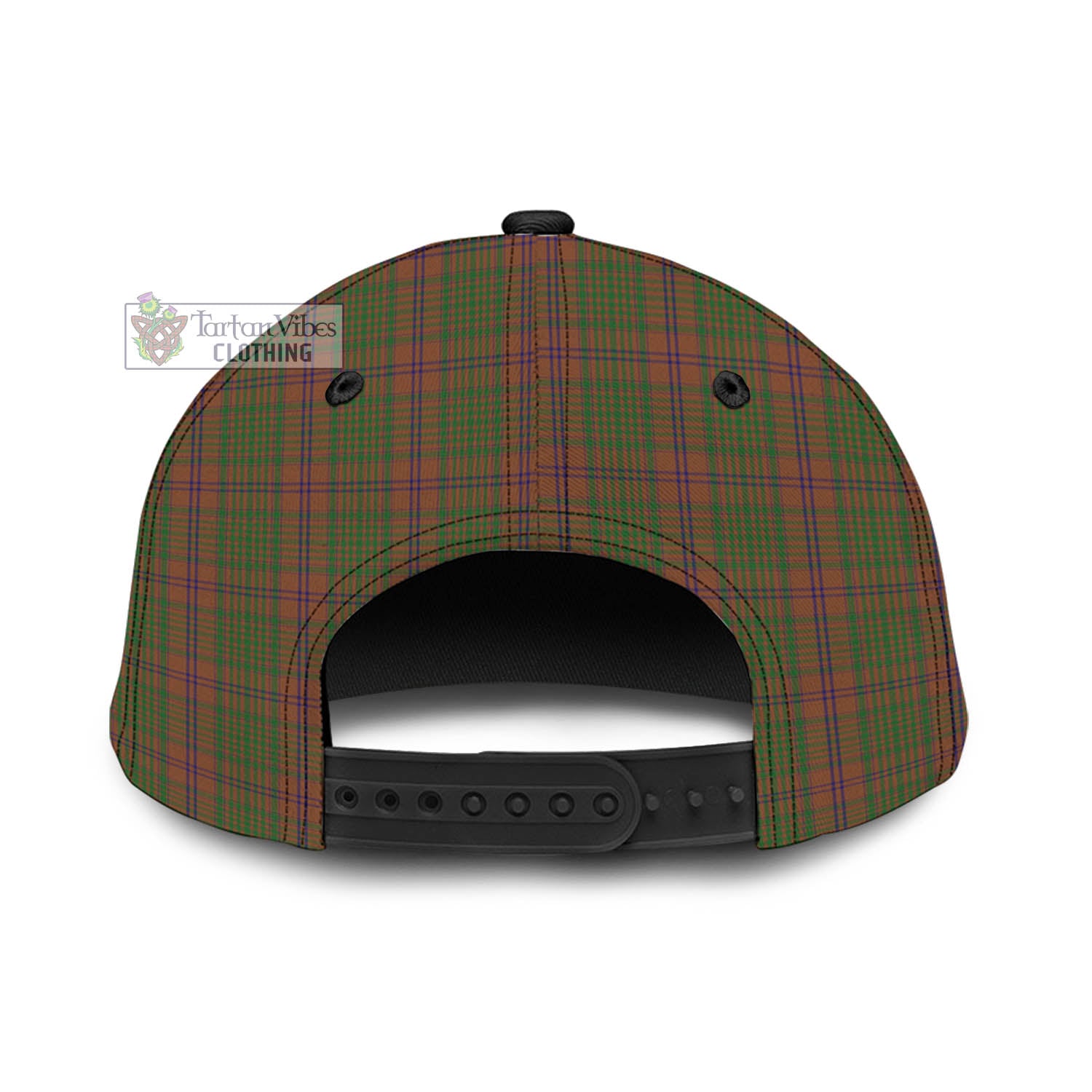 Tartan Vibes Clothing McGillivray Hunting Tartan Classic Cap with Family Crest In Me Style