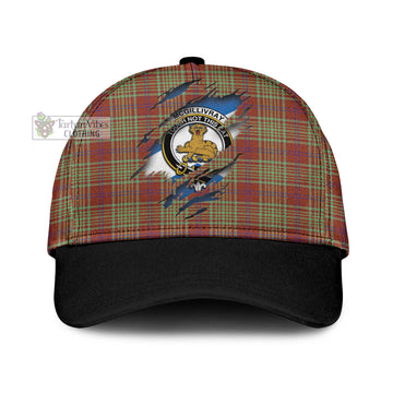 Tartan Vibes Clothing McGillivray Hunting Ancient Tartan Classic Cap with Family Crest In Me Style