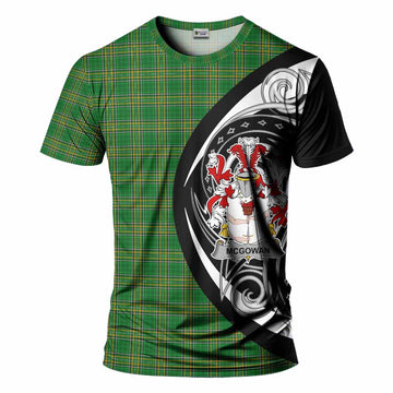 Tartan Vibes Clothing McGowan Irish Clan T-Shirt Celtic Circle Style