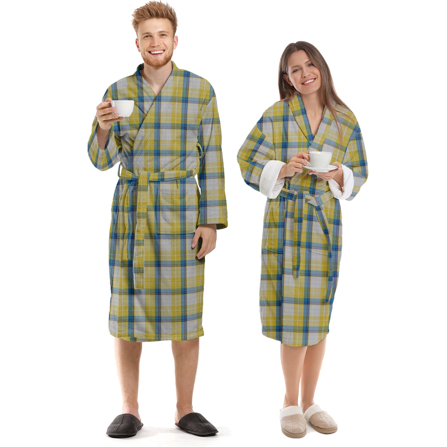 MacGrath (McGrath) Tartan Bathrobe Unisex S - Tartan Vibes Clothing