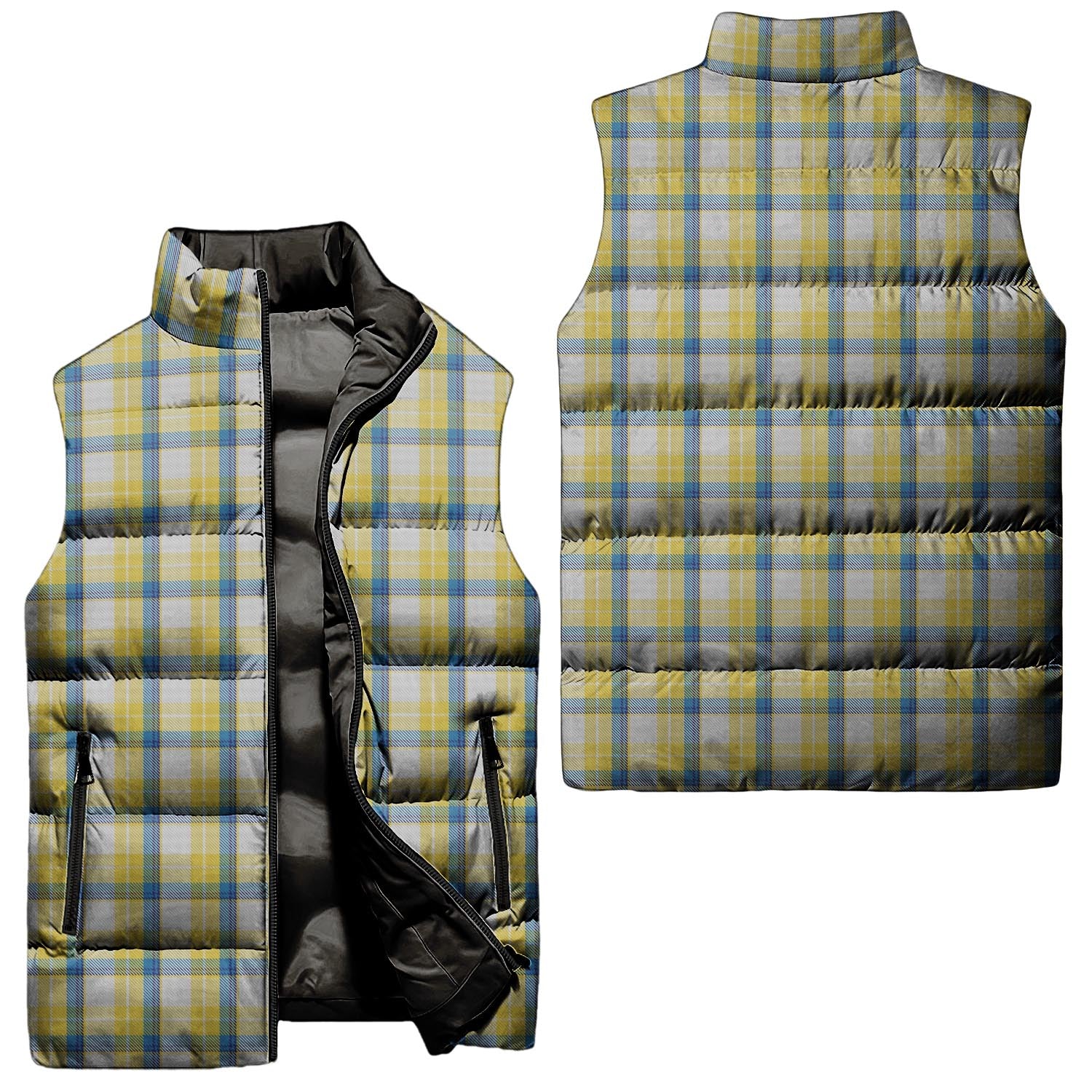 Tartan Vibes Clothing McGrath Tartan Sleeveless Puffer Jacket