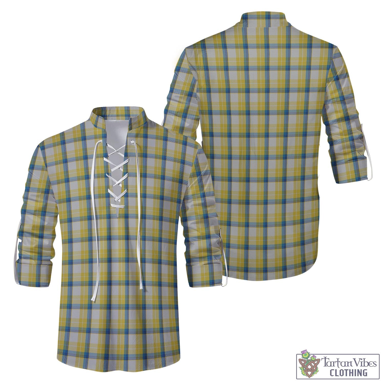 MacGrath (McGrath) Tartan Men's Scottish Traditional Jacobite Ghillie Kilt Shirt Men - Tartan Vibes Clothing