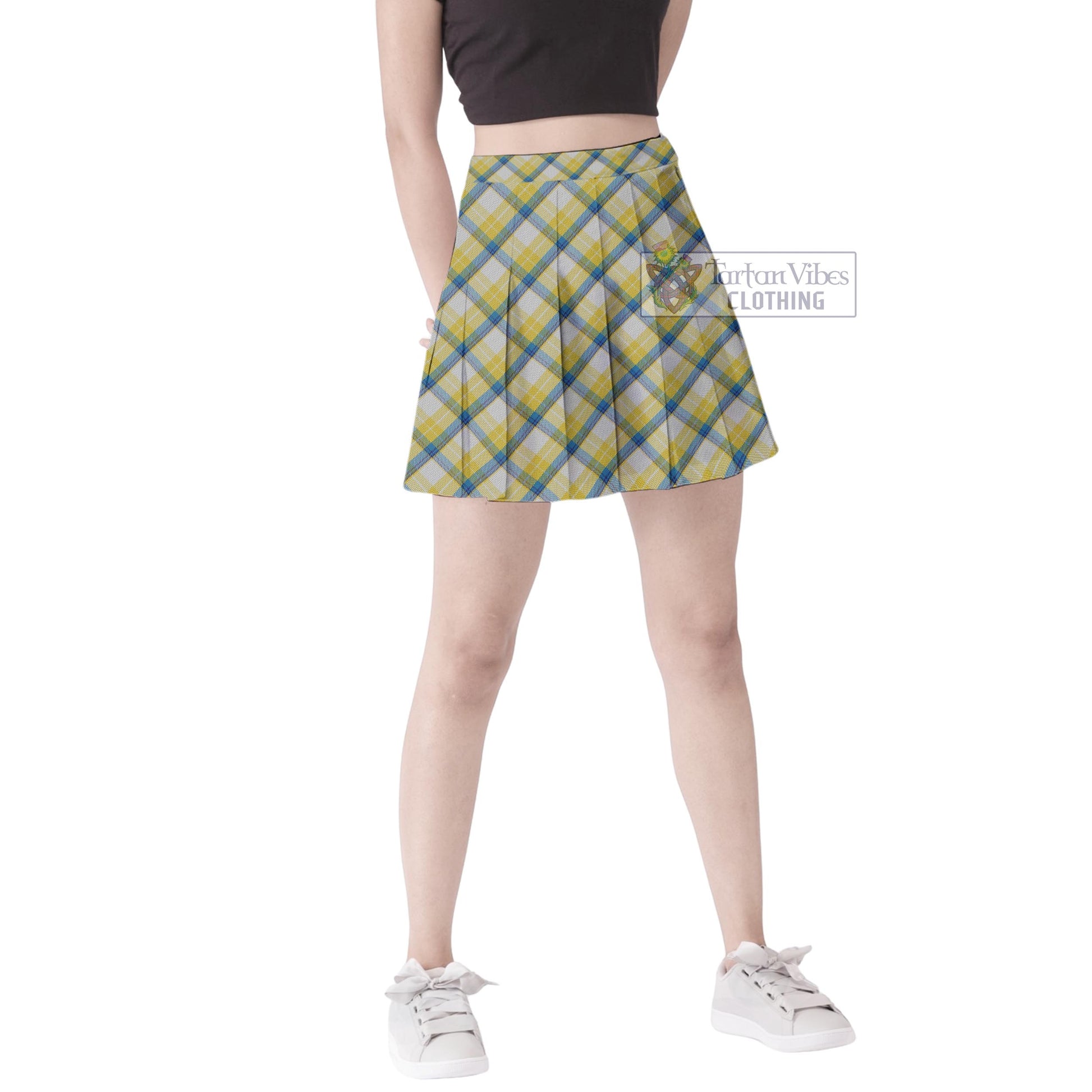 MacGrath (McGrath) Tartan Women's Plated Mini Skirt Cross Style Female - Tartan Vibes Clothing